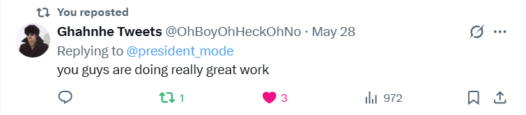 Player review of President Simulator